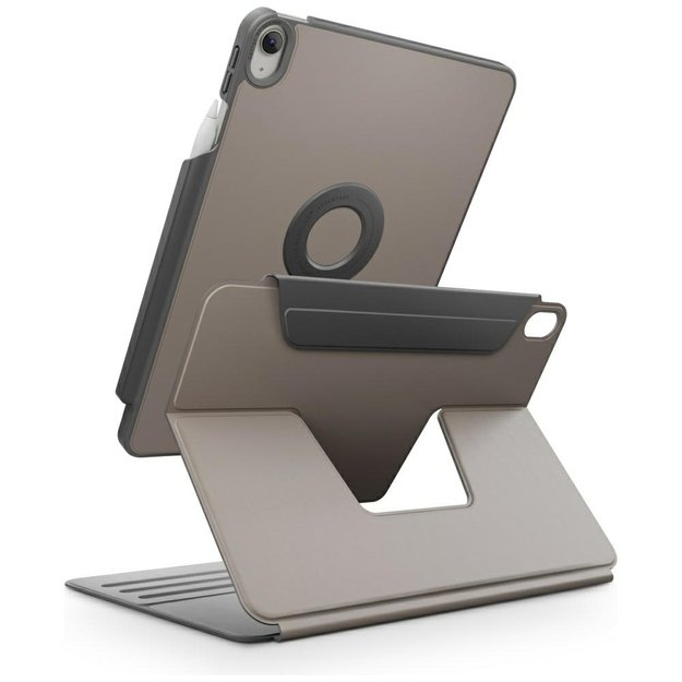 Uniq Rovus Snapmount Magnetic 360 Rotating Detachable case for iPad Air 11&quot  2024 / 2025 / iPad Air 10.9&quot  2020 / 2022 - gray