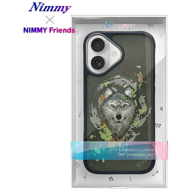 Nimmy Wilk MagSafe case for iPhone 16 - dark gray 13