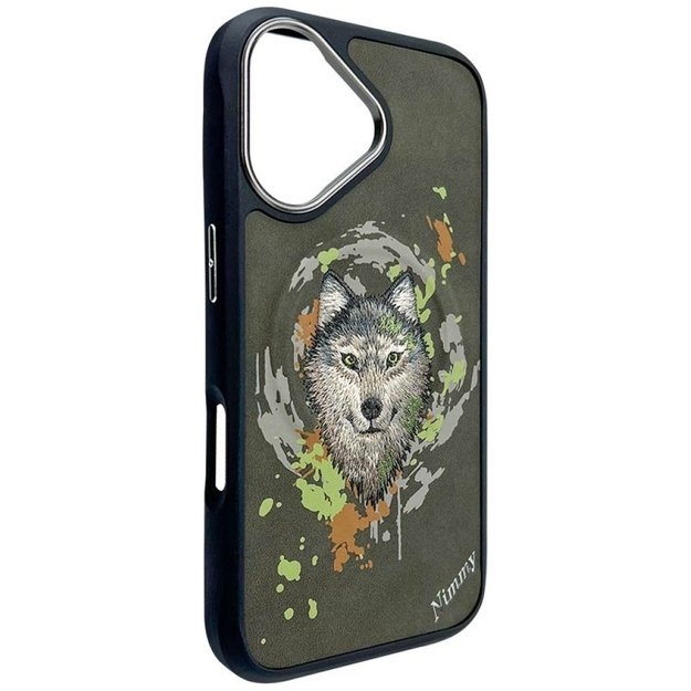 Nimmy Wilk MagSafe case for iPhone 16 - dark gray 3