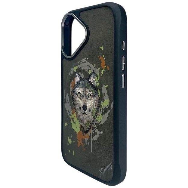 Nimmy Wilk MagSafe case for iPhone 16 - dark gray 14