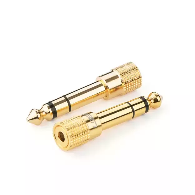 Ugreen adapter 3.5 mm mini jack to 6.3 mm jack adapter gold (20503) 3
