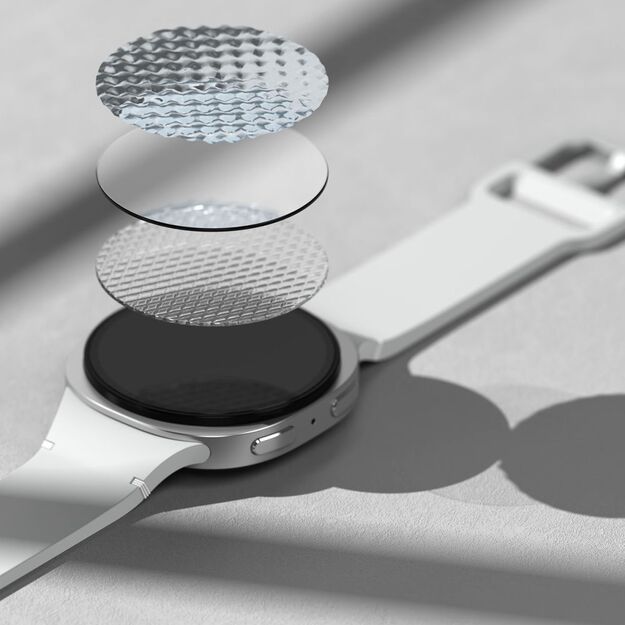 Ringke Tempered Glass Pro 2-pack for Samsung Galaxy Watch 8 40mm - Clear 3