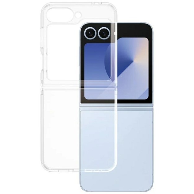 CARE by PanzerGlass Flagship Urban Combat Case for Samsung Galaxy Z Flip 7 FE / Flip 6 - Transparent 1