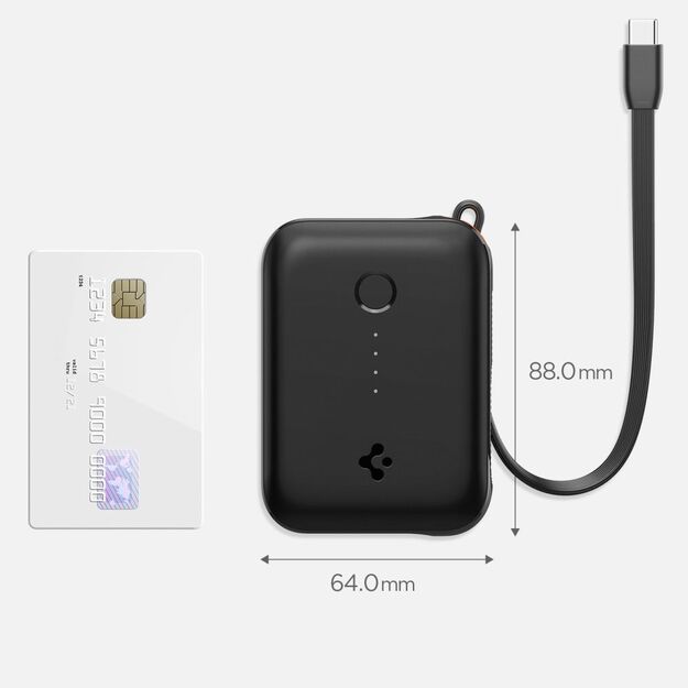 Spigen Essential EA3010BT 10000 mAh 30W Power Bank - Black 4
