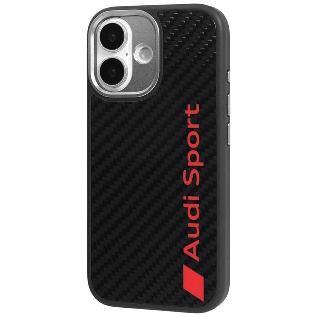 Audi R8 Carbon Fiber MagSafe Case for iPhone 17 - Black 2