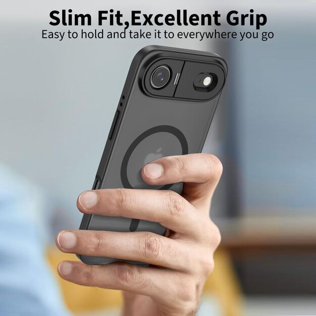 Tech-Protect MagStand MagSafe Case for iPhone 17 Air - Matte Black 3