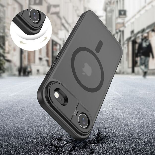 Tech-Protect MagStand MagSafe Case for iPhone 17 Air - Matte Black 4