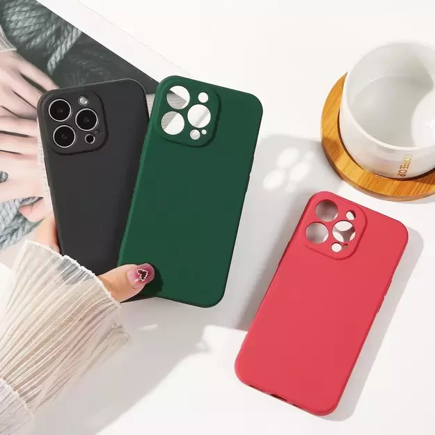 Silicone Case for Samsung Galaxy A15 - black 11