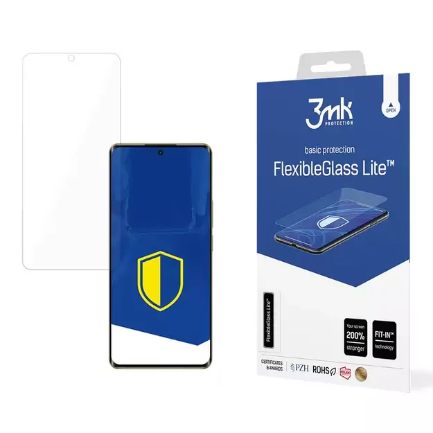 3mk FlexibleGlass Lite™ Hybrid Glass for Realme 12 5G