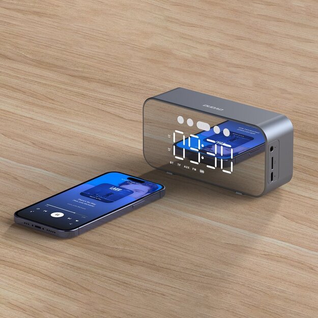 Dudao Y17 Bluetooth watch / speaker - silver 3