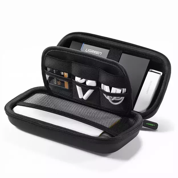Ugreen case for HDD and accessories 16.5 x 9.5 x 4.5 cm black (40707) 2