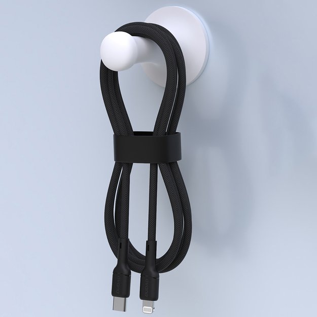 Dudao L9X 30W USB-C - Lightning Cable 1m - Black 2