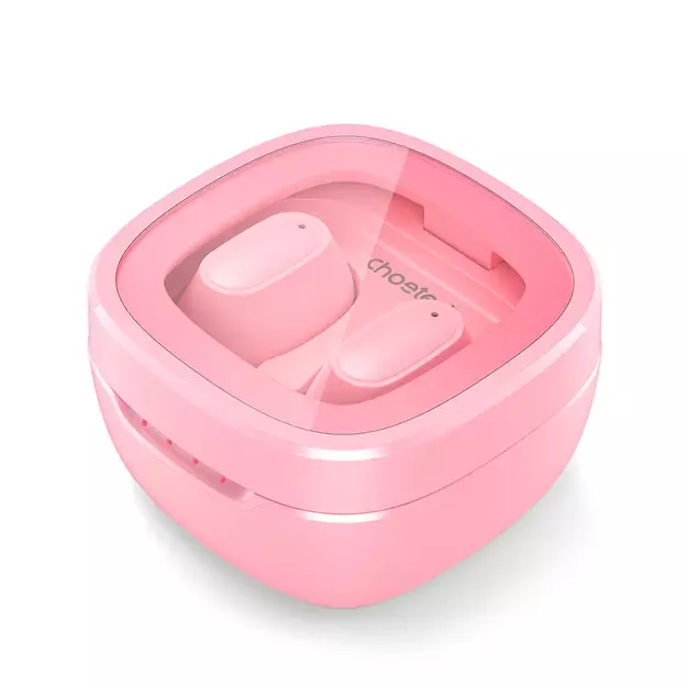 Choetech MEMS wireless TWS Bluetooth 5.3 headphones - pink 1