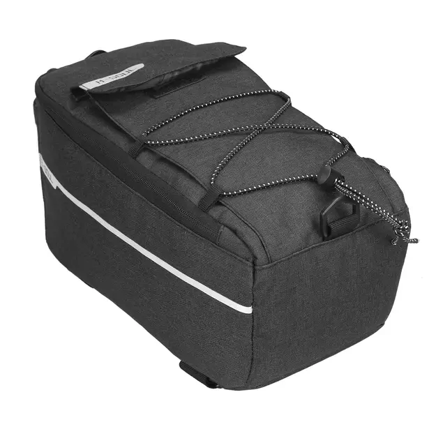 WYA26Y0S Thermal Bike Pannier Bag with Shoulder Strap - Black 5