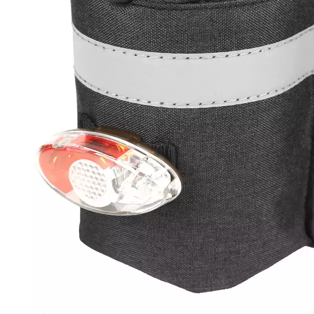 WYA26Y0S Thermal Bike Pannier Bag with Shoulder Strap - Black 4