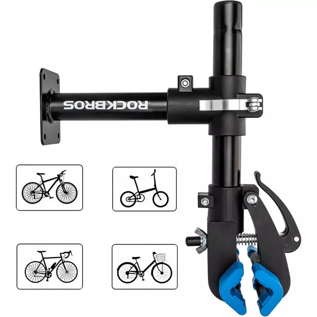 Rockbros 27210002001 Service Stand with Quick Releases for Bicycles - Black 3
