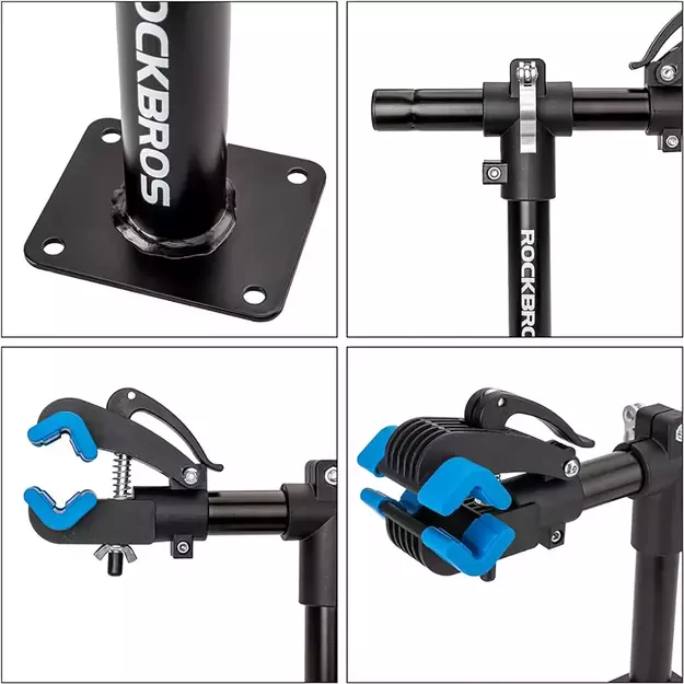 Rockbros 27210002001 Service Stand with Quick Releases for Bicycles - Black 1
