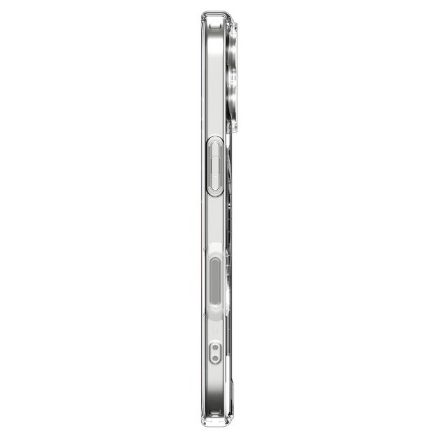 Spigen Ultra Hybrid MagSafe Case for iPhone 17 - Clear and White 9