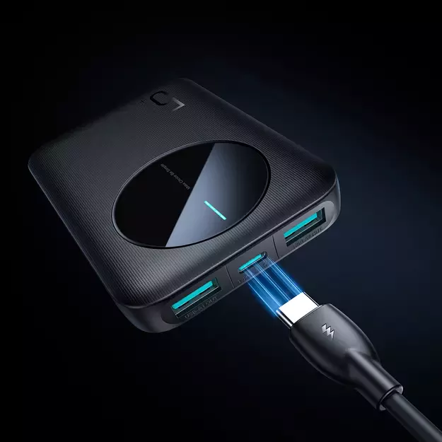 Powerbank Joyroom JR-PBF13 5000mAh 2.4A 2x USB-A 1x USB-C - black 7