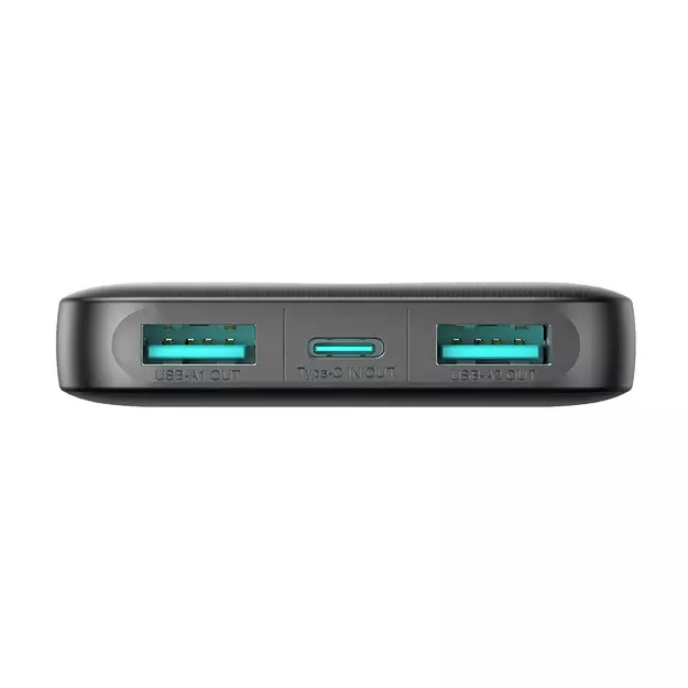Powerbank Joyroom JR-PBF13 5000mAh 2.4A 2x USB-A 1x USB-C - black 5