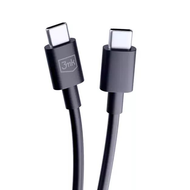 3mk Hyper Cable USB-C / USB-C 100W 1.2m - Black 8