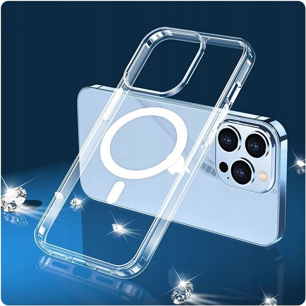 Tech-Protect FlexAir Hybrid MagSafe Case for Samsung Galaxy S23 - Clear 2