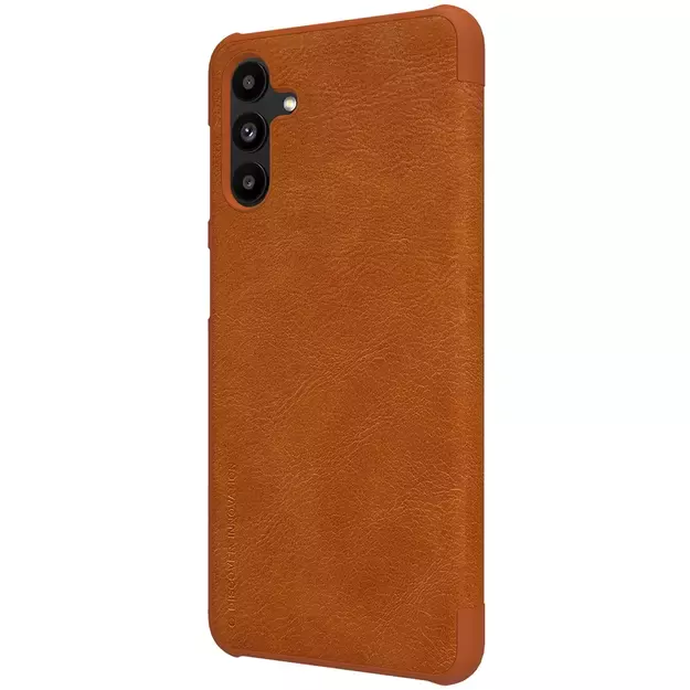 Nillkin Qin leather holster case for Samsung Galaxy A13 5G brown 6