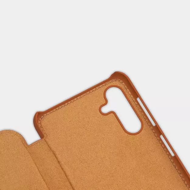 Nillkin Qin leather holster case for Samsung Galaxy A13 5G brown 14