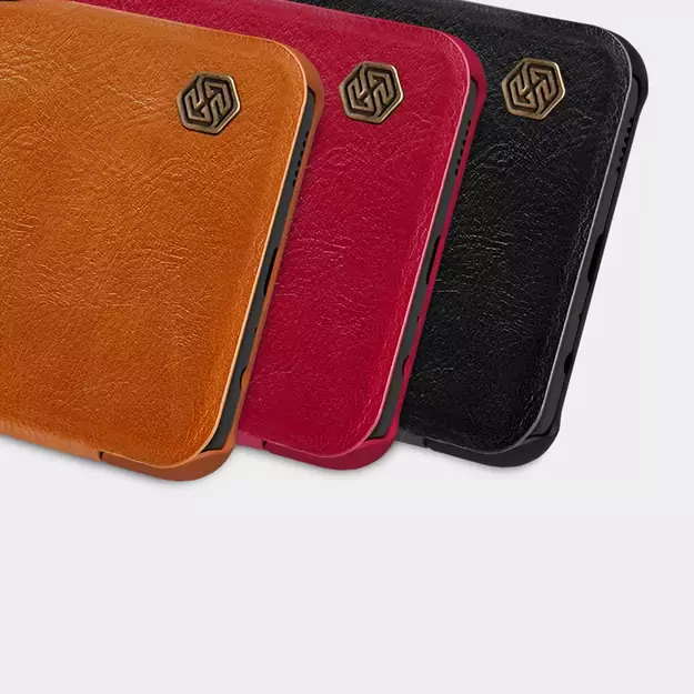 Nillkin Qin leather holster case for Samsung Galaxy A13 5G brown 10