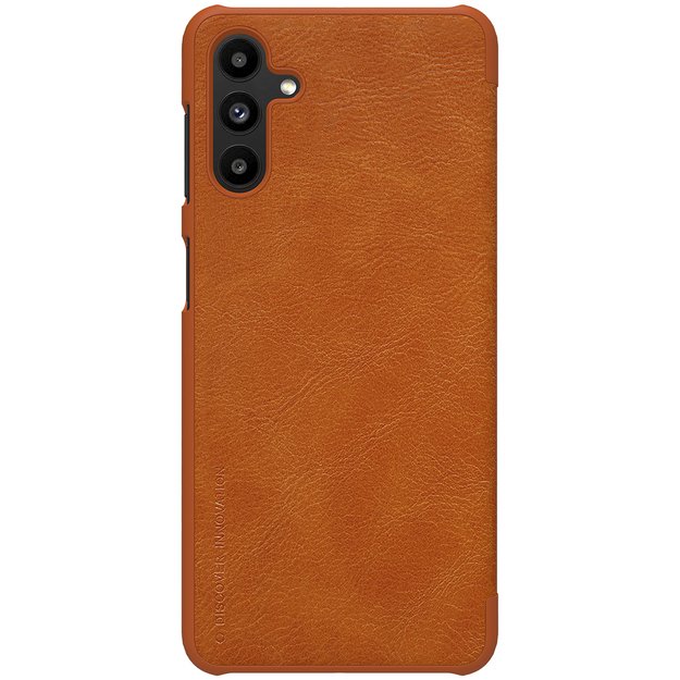 Nillkin Qin leather holster case for Samsung Galaxy A13 5G brown 22