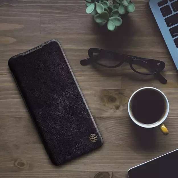 Nillkin Qin leather holster case for Samsung Galaxy A13 5G brown 18