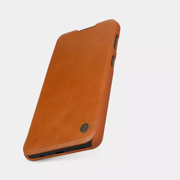 Nillkin Qin leather holster case for Samsung Galaxy A13 5G brown 8