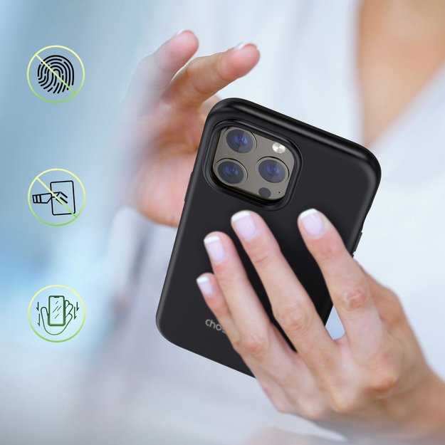 Choetech MFM Anti-drop case Made For MagSafe for iPhone 13 Pro black (PC0113-MFM-BK) 15