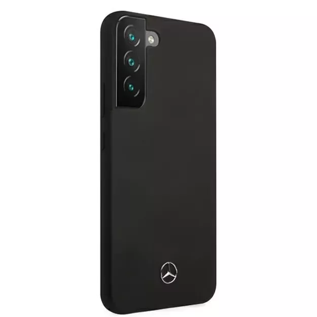 Mercedes MEHCS22MSILBK S22+ S906 czarny/black hardcase Silicone 3