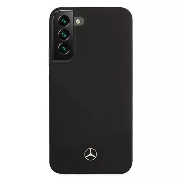 Mercedes MEHCS22MSILBK S22+ S906 czarny/black hardcase Silicone 2