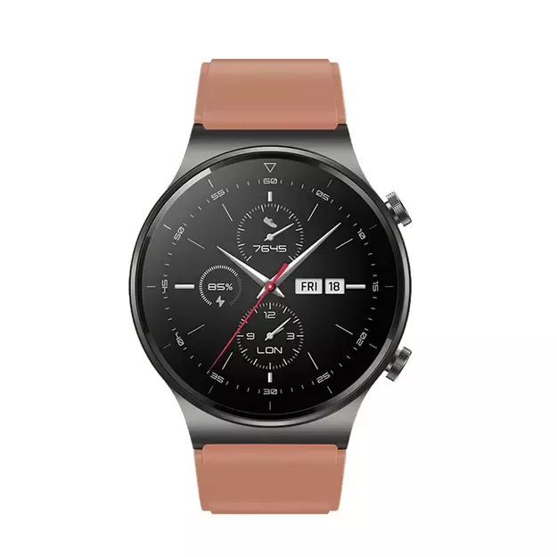Silicone strap for Huawei Watch GT 2 / 3 / 4 / 2 Pro / 3 Pro / 4 Pro / GT 2e - burgundy 7