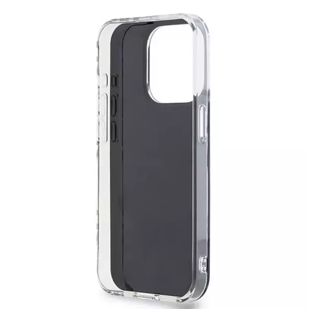 DKNY IML Checkered Mono Pattern case for iPhone 15 Pro - black 13