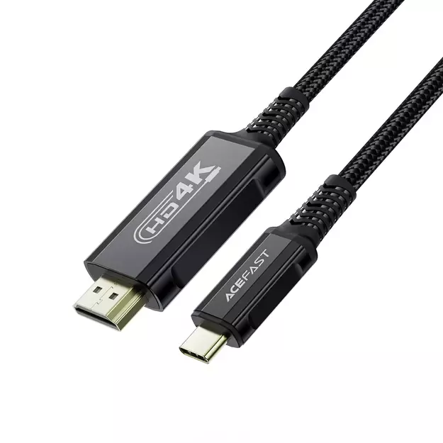 Acefast C1 USB-C/HDMI Video Cable 4K 60Hz HDR 1.8m - Black 1