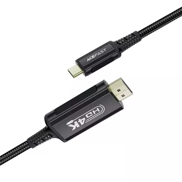 Acefast C1 USB-C/HDMI Video Cable 4K 60Hz HDR 1.8m - Black 3