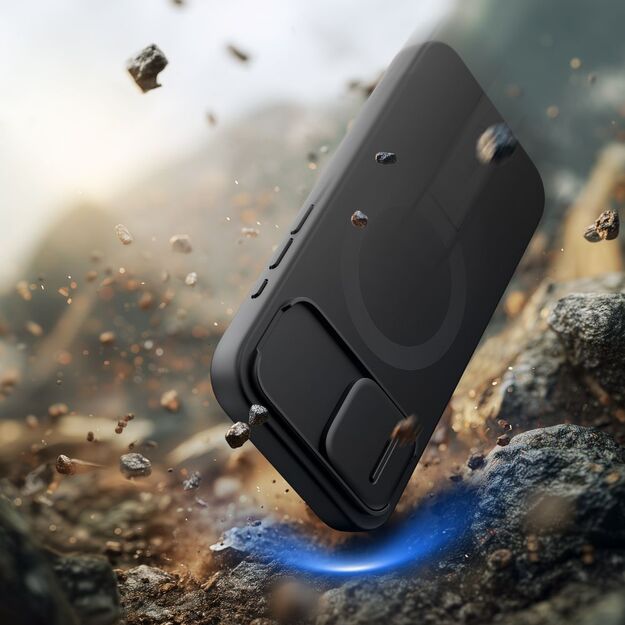 Tech-Protect Kevlar Aura MagSafe Case for iPhone 16e - Black 3