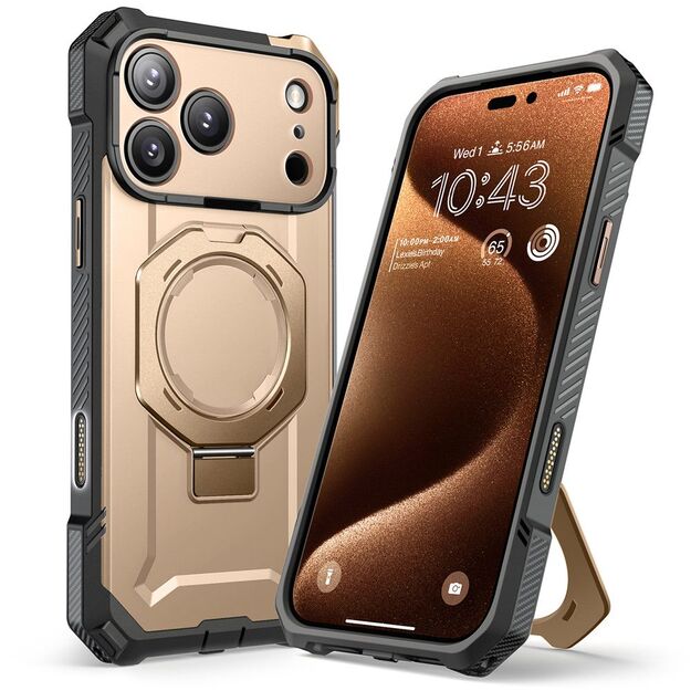 Supcase UB Grip Mag MagSafe Case for iPhone 17 Pro - Gold 1