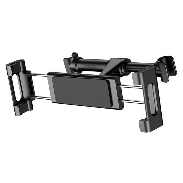 Baseus Backseat Car Mount SUHZ-01 Car Headrest Holder for Tablets / Smartphones 4.7-12.9  - Black