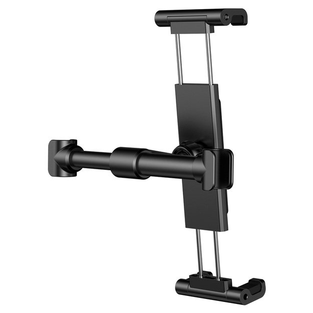 Baseus Backseat Car Mount SUHZ-01 Car Headrest Holder for Tablets / Smartphones 4.7-12.9  - Black 1
