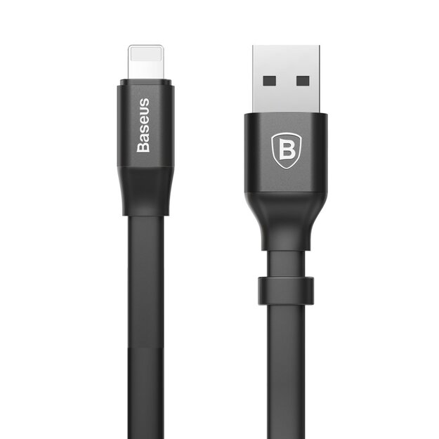 Baseus Nimble USB-A / Lightning 2A cable 0.23 m - black 1