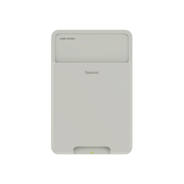 Baseus self-adhesive card case for phone documents gray (ACKD-B0G) 2