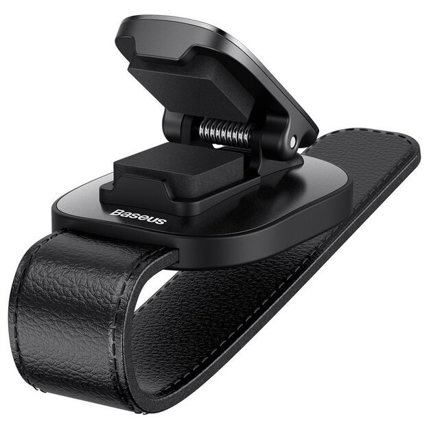 Baseus car glasses clip holder for glasses black (ACYJN-B01) 4