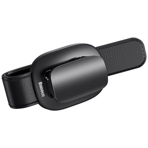 Baseus car glasses clip holder for glasses black (ACYJN-B01) 2