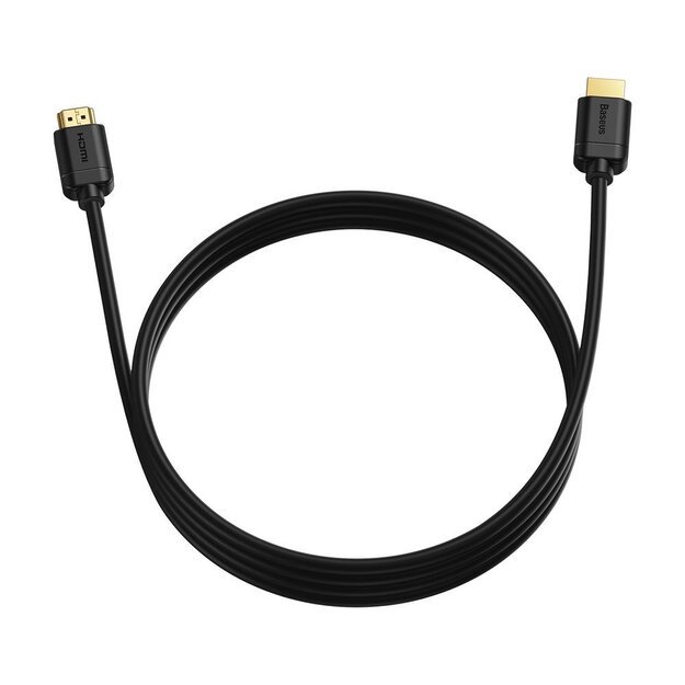 Baseus Cable HDMI 2.0 4K 60 Hz 3D HDR 18 Gbps 3 m black (CAKGQ-C01) 5