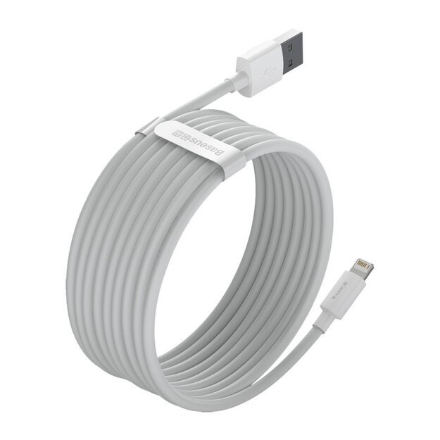 Baseus 2x USB - Lightning cable fast charging 1.5 m white (TZCALZJ-02) 6
