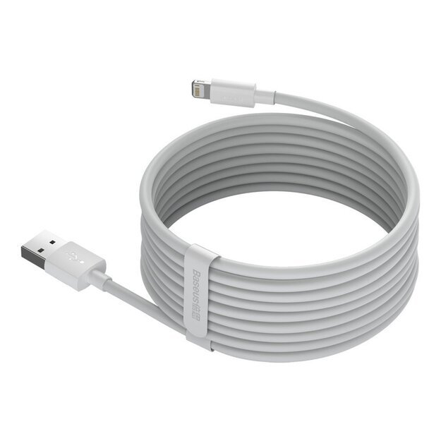 Baseus 2x USB - Lightning cable fast charging 1.5 m white (TZCALZJ-02) 5